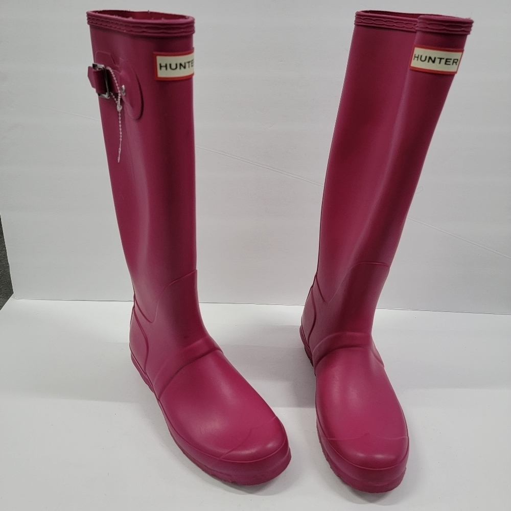Hunter Rain Boots Pink 7